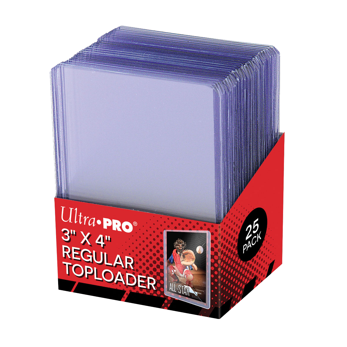 Ultra PRO 3 x 4 Regular Toploaders (25)