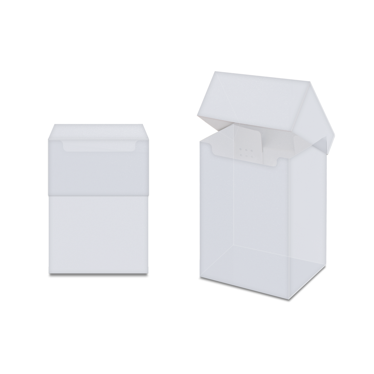 Ultra PRO 80+ Deck Box — Clear