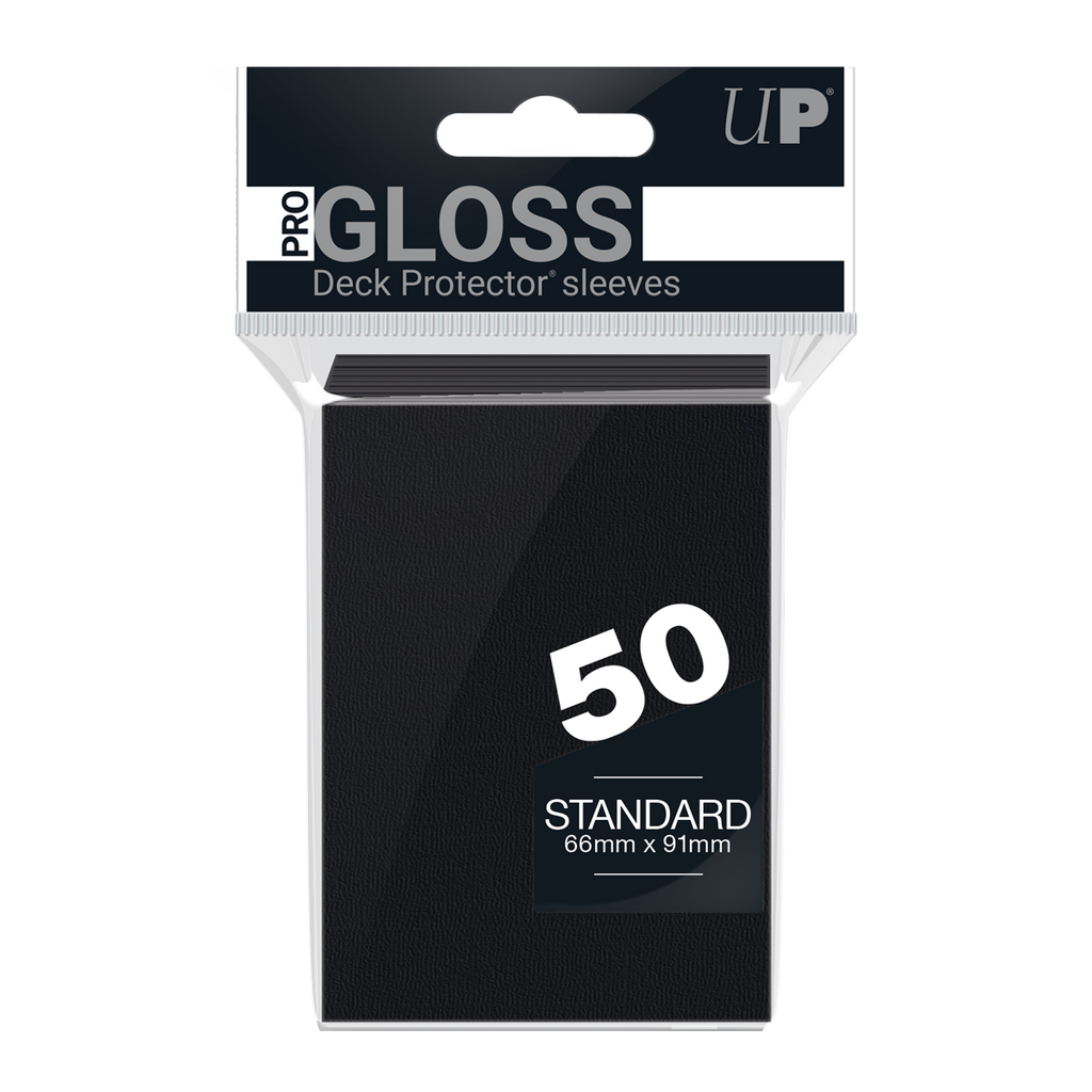 Ultra PRO Standard Card Sleeves — Black (50)