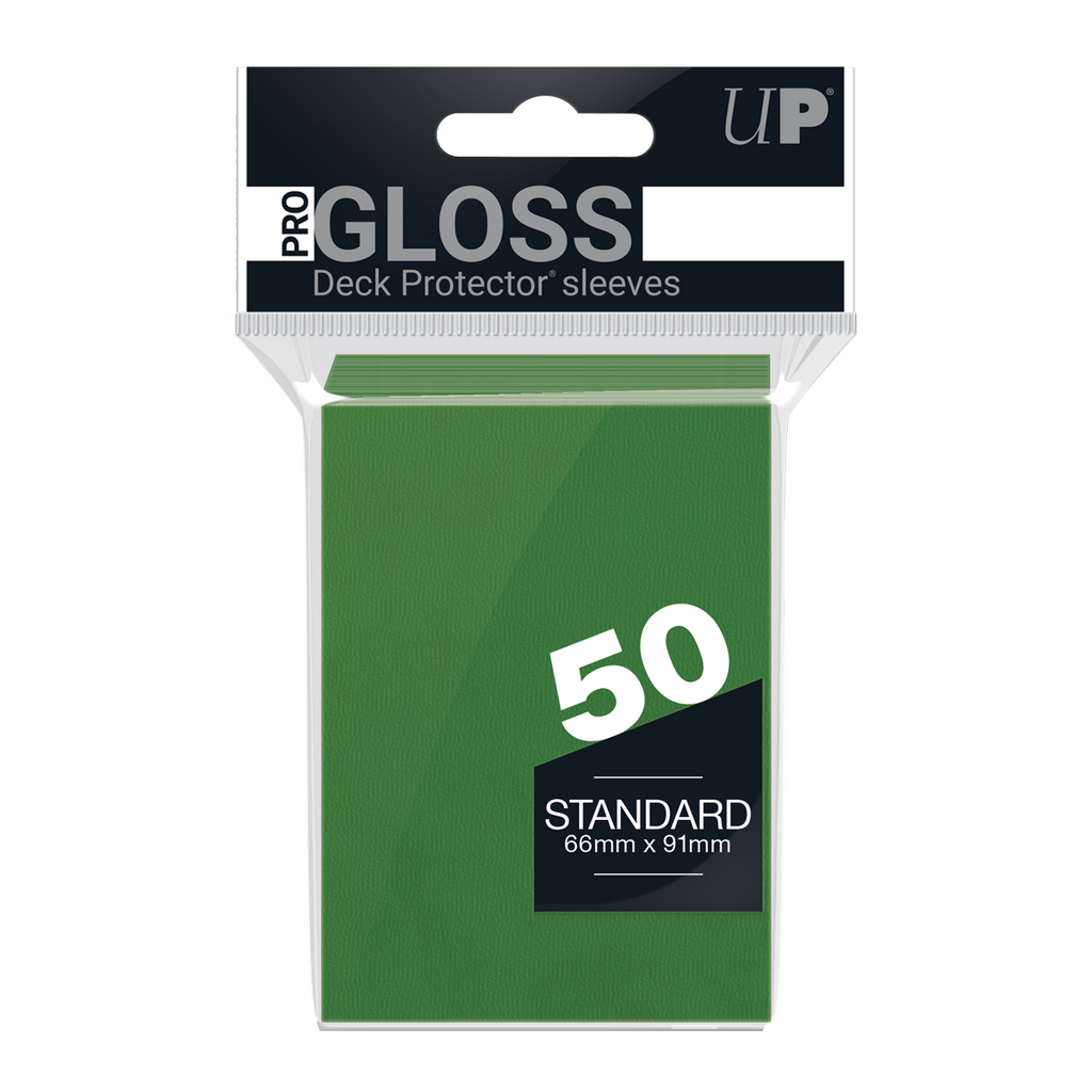 Ultra PRO Standard Card Sleeves — Green (50)