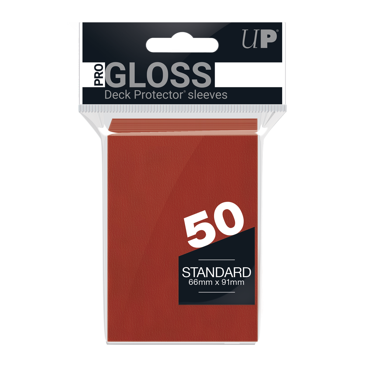 Ultra PRO Standard Card Sleeves — Red (50)