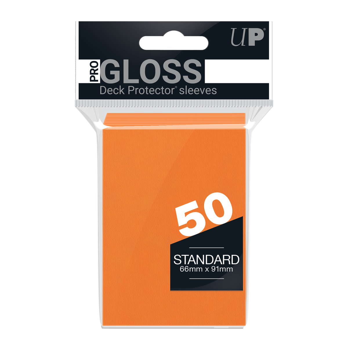 Ultra PRO Standard Card Sleeves — Orange (50)