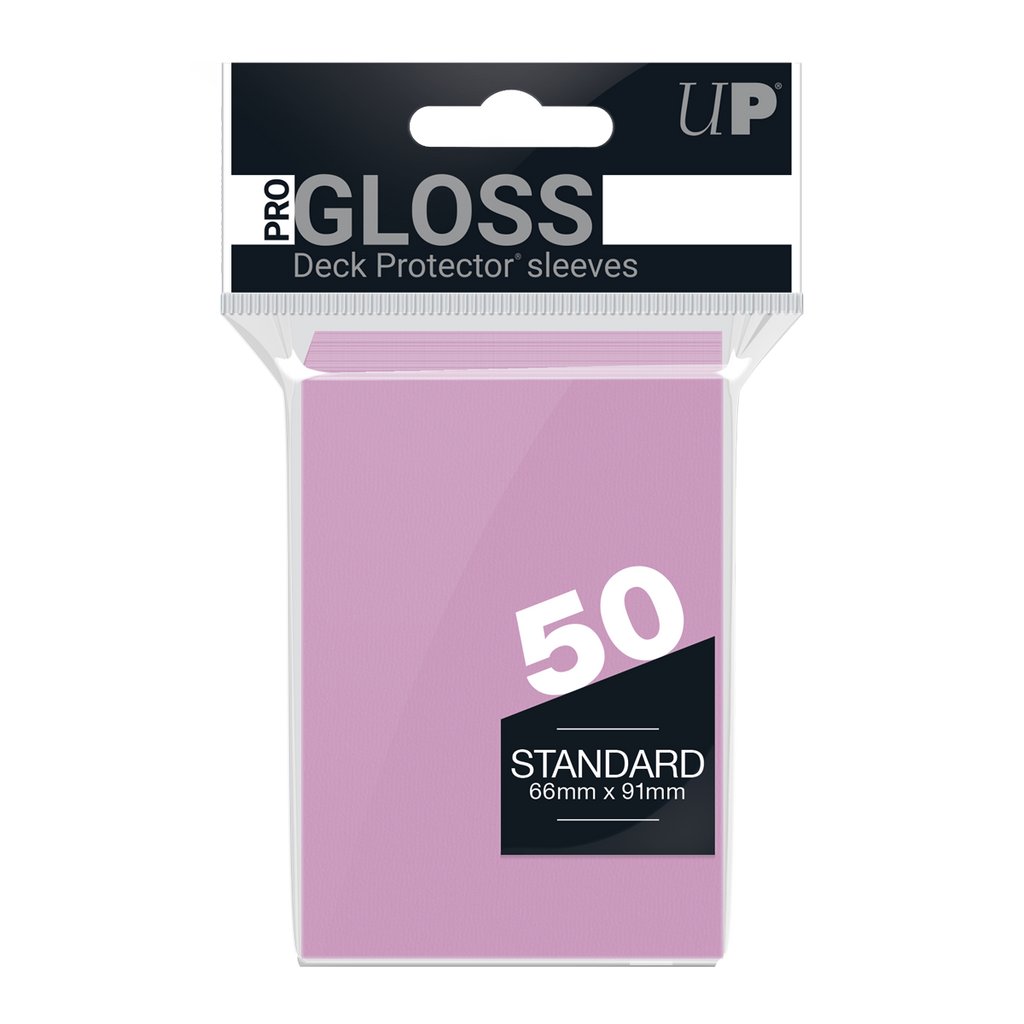 Ultra PRO Standard Card Sleeves — Pink (50)