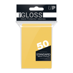 Ultra PRO Standard Card Sleeves — Yellow (50)