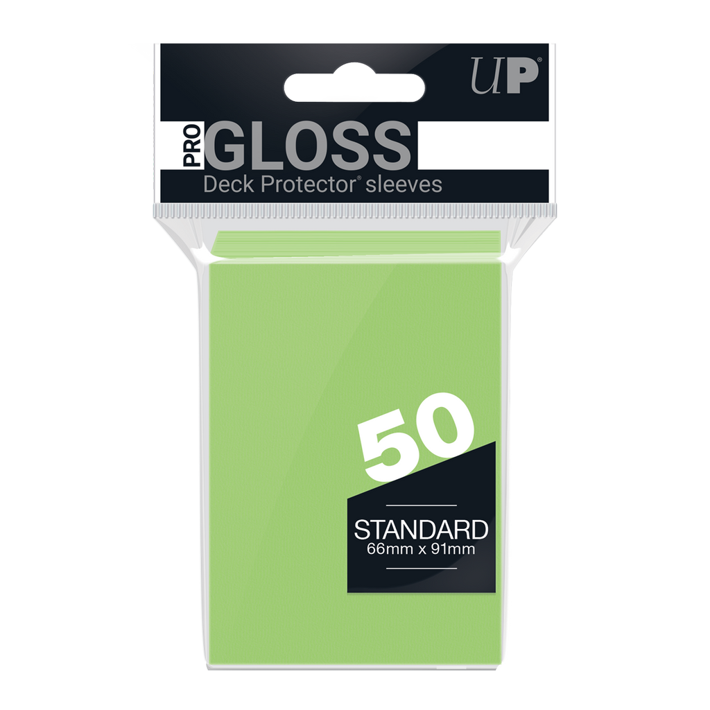 Ultra PRO Standard Card Sleeves — Lime Green (50)