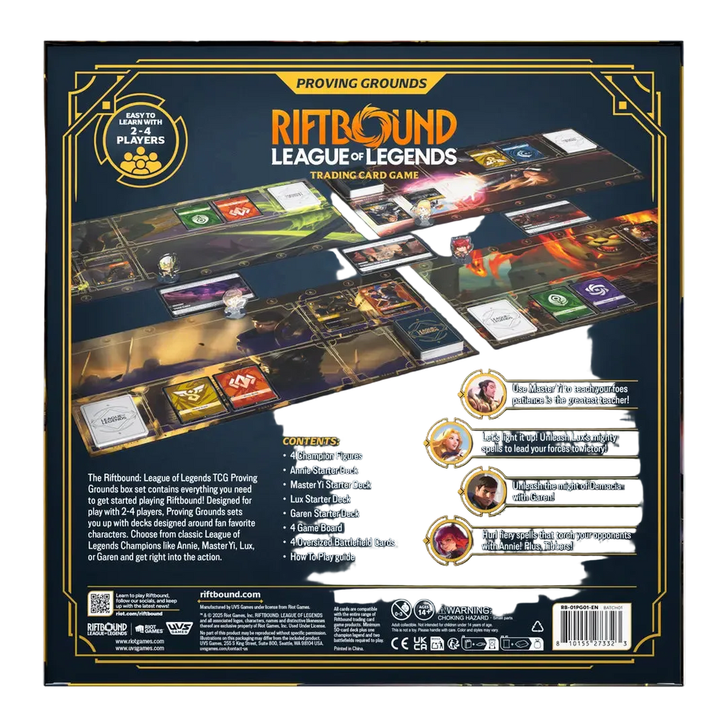 Riftbound Origins Proving Grounds Box Set (League of Legends TCG)