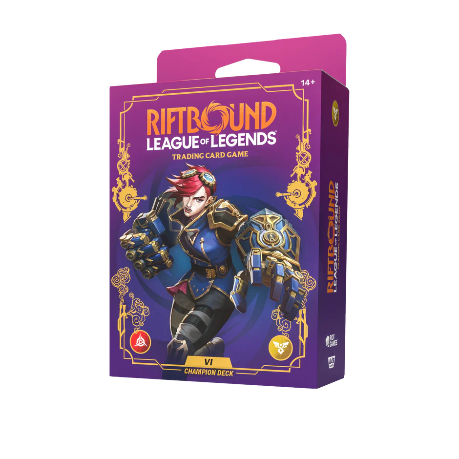 Riftbound Unleashed Vi Champion Deck (League of Legends TCG)