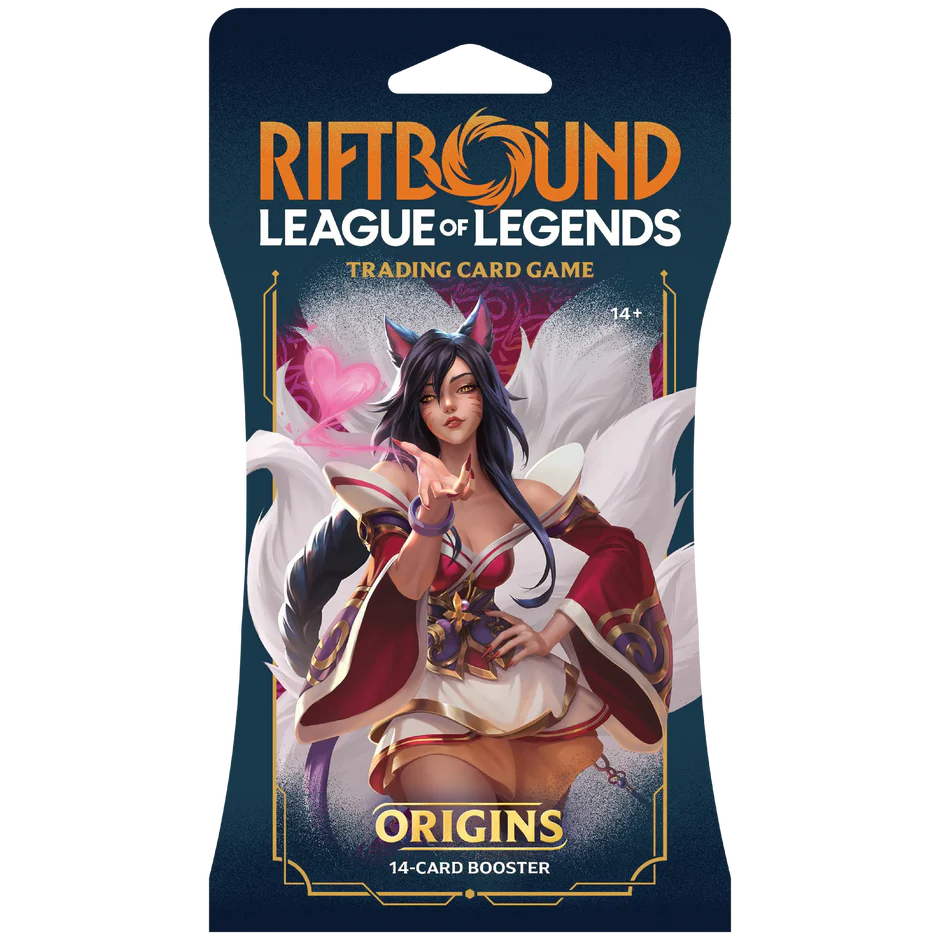Riftbound Origins Sleeved Booster Pack (League of Legends TCG)