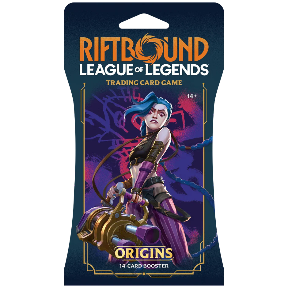 Riftbound Origins Sleeved Booster Pack (League of Legends TCG)