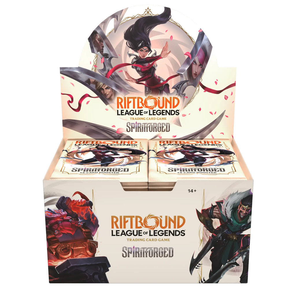Riftbound Spiritforged Booster Display Box (24 Packs) (League of Legends TCG)