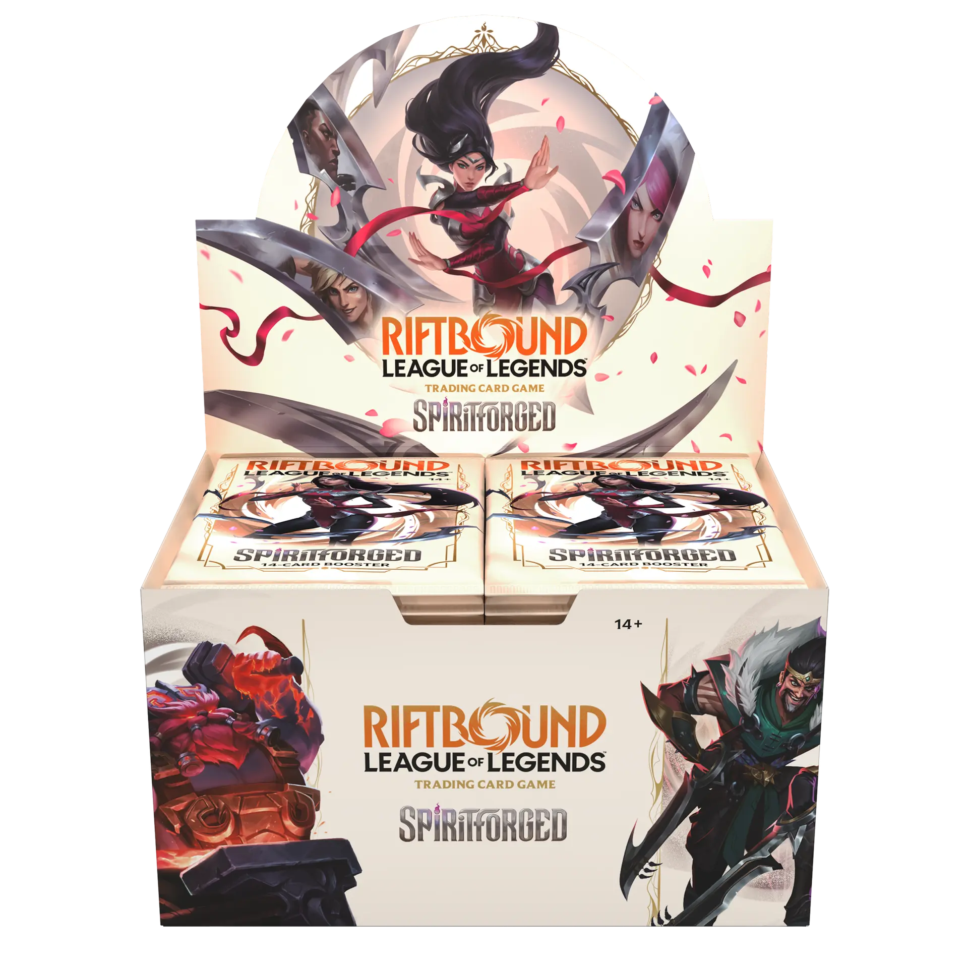 Riftbound Spiritforged Booster Display Box (24 Packs) (League of Legends TCG)