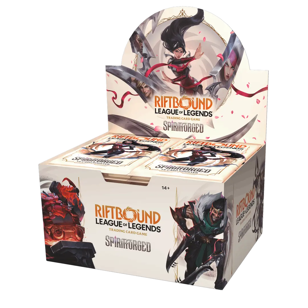 Riftbound Spiritforged Booster Display Box (24 Packs) (League of Legends TCG)