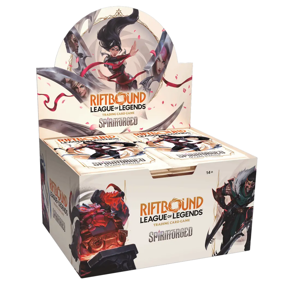 Riftbound Spiritforged Booster Display Box (24 Packs) (League of Legends TCG)