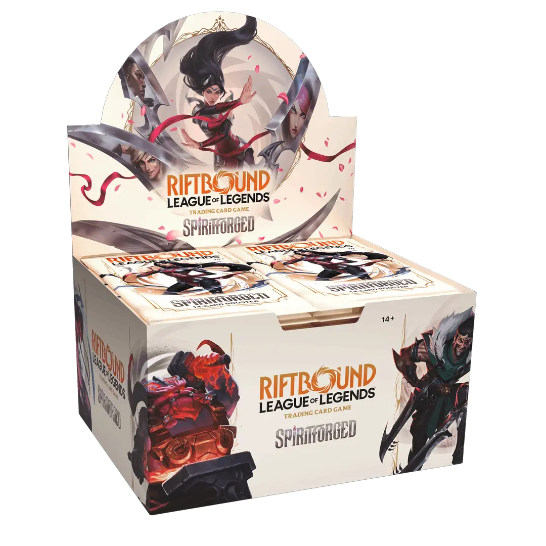 Riftbound Spiritforged Booster Display Box (24 Packs) (League of Legends TCG)