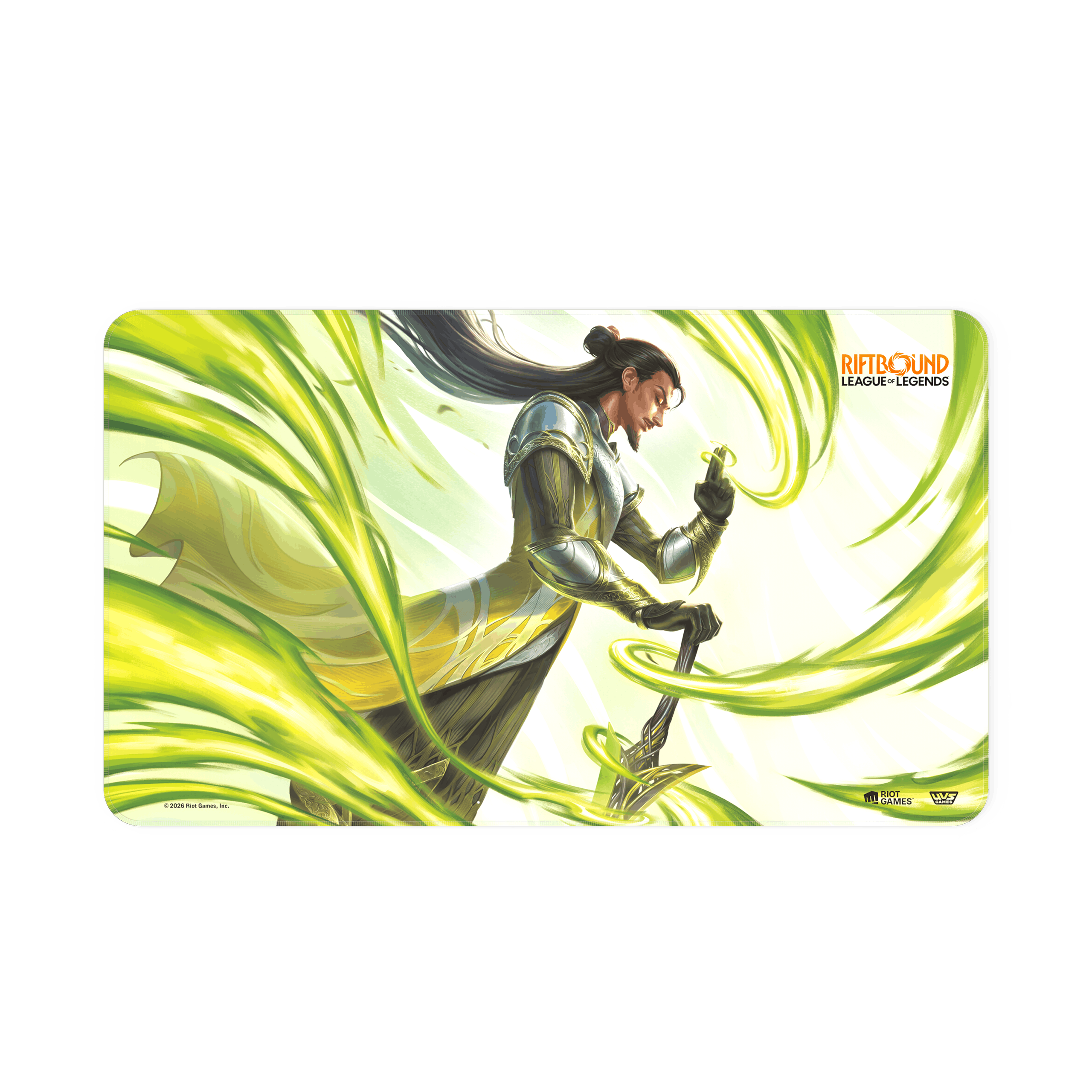 Riftbound Unleashed Master Yi, Wuju Master official playmat — Riot Games product photo