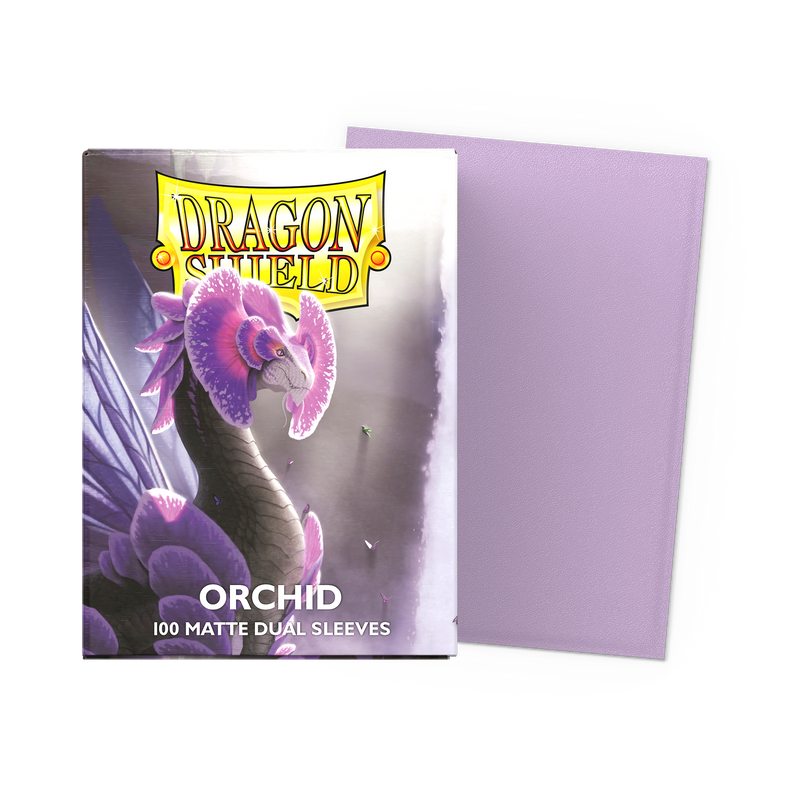 Dragon Shield Dual Matte Sleeves — Orchid