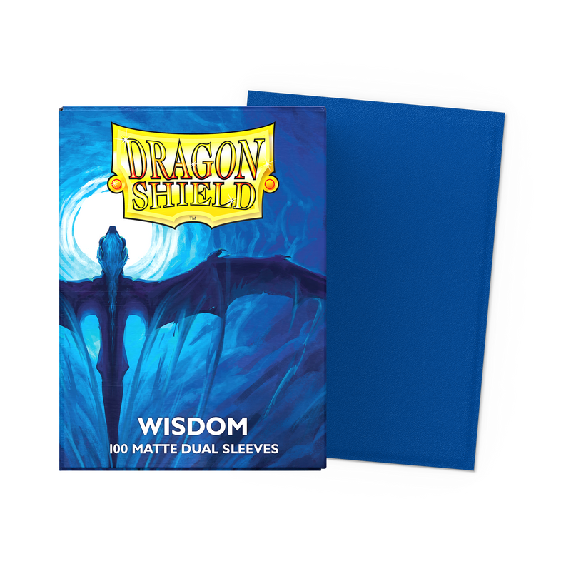 Dragon Shield Dual Matte Sleeves — Wisdom