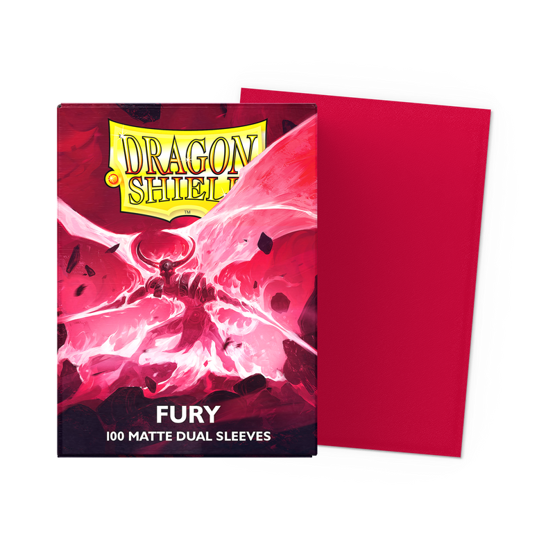 Dragon Shield Dual Matte Sleeves — Fury