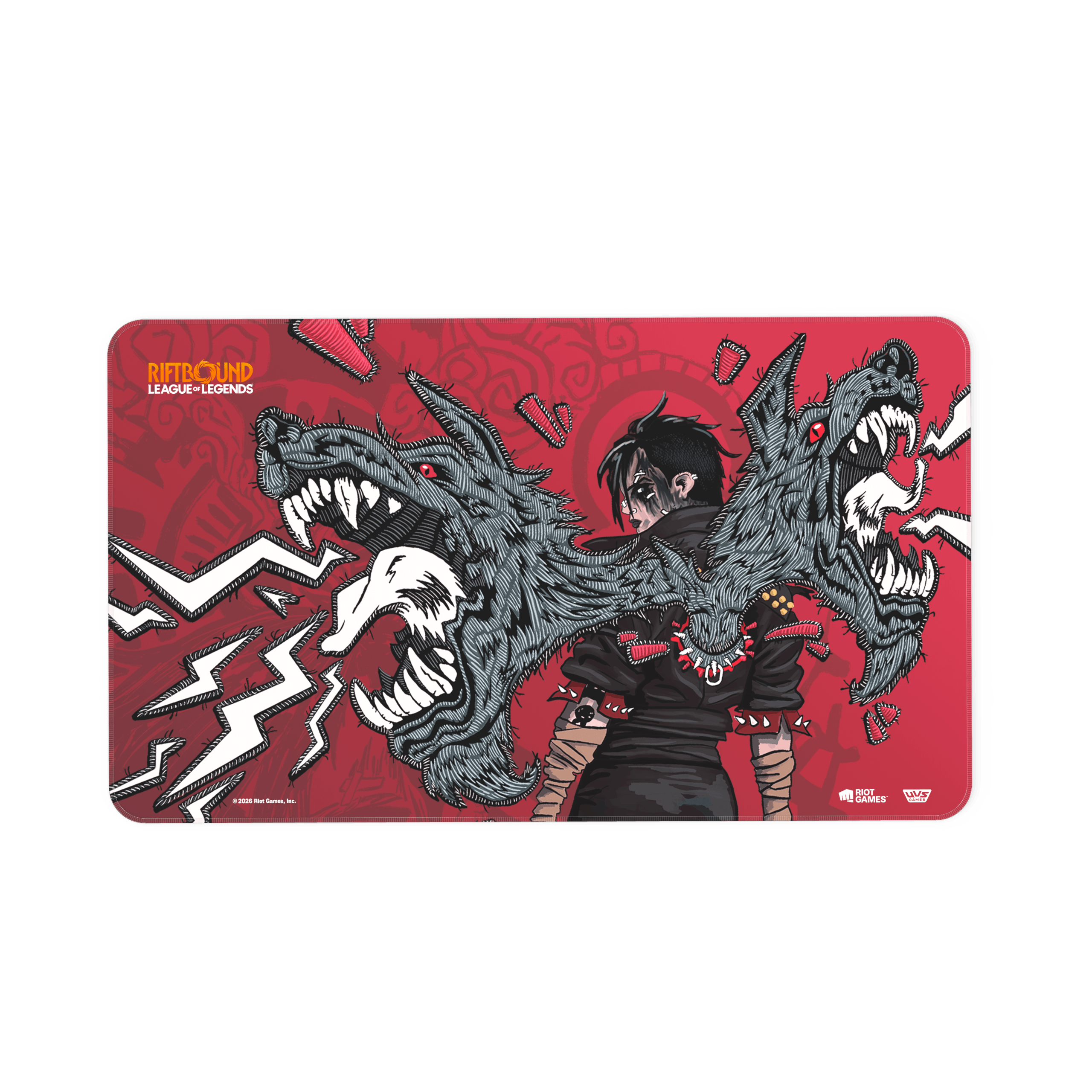 Riftbound Unleashed Vi, Piltover Enforcer official playmat — Riot Games product photo