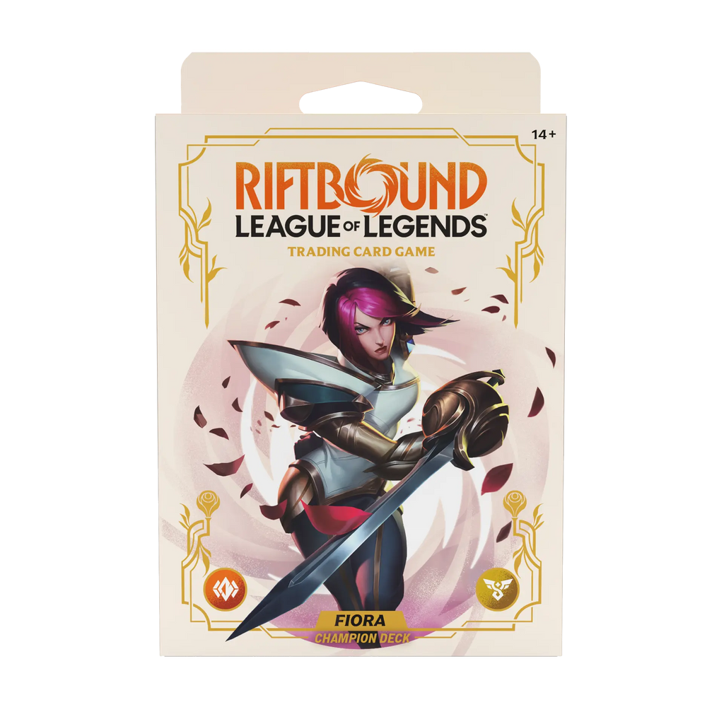 Riftbound Spiritforged Fiora Champion Deck (League of Legends TCG)