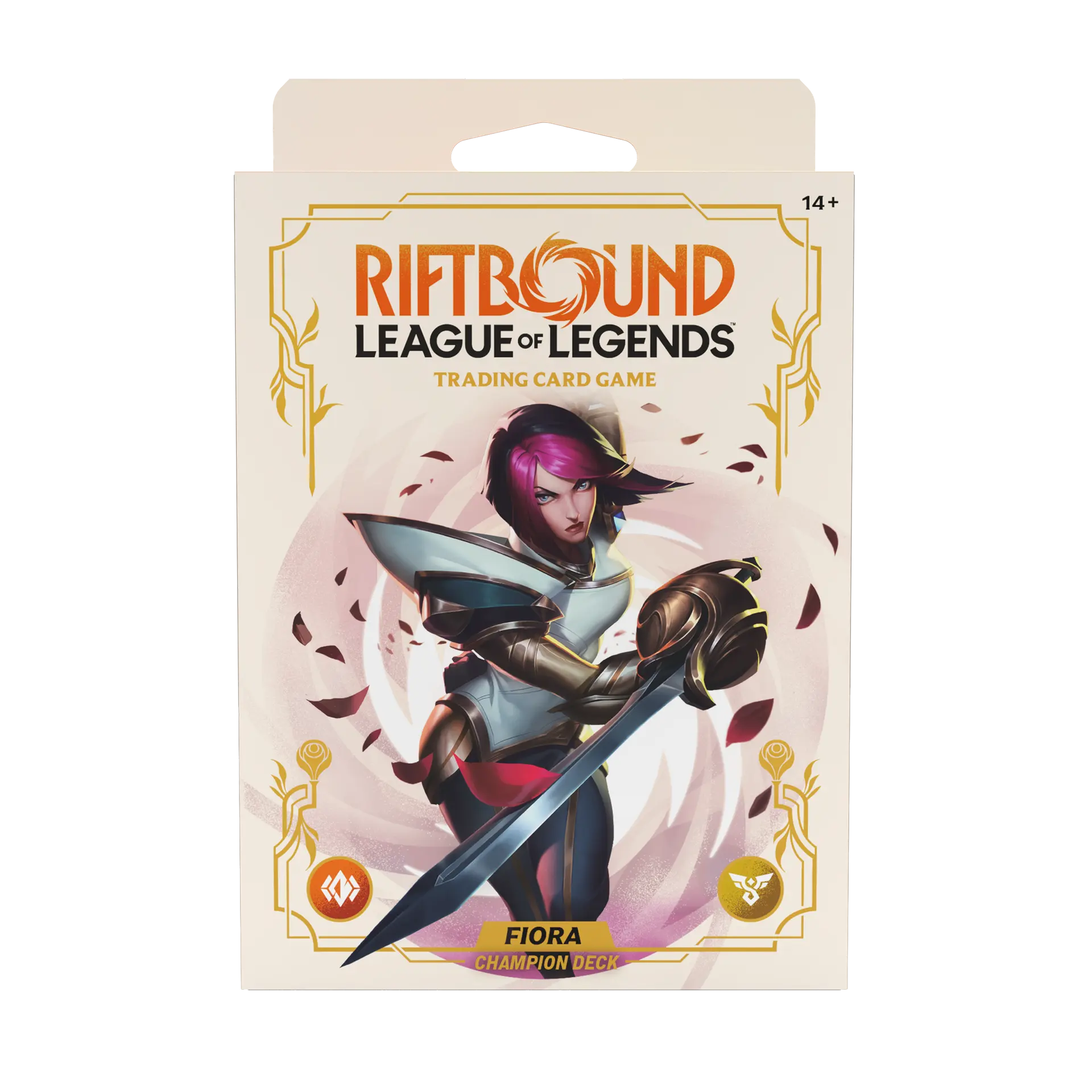 Riftbound Spiritforged Fiora Champion Deck (League of Legends TCG)