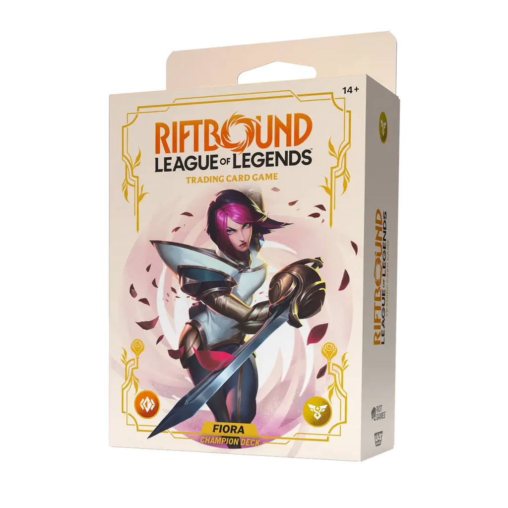 Riftbound Spiritforged Fiora Champion Deck (League of Legends TCG)