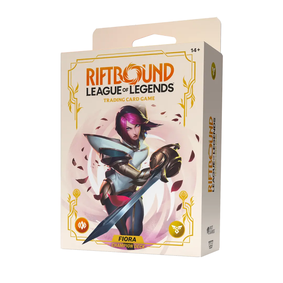 Riftbound Spiritforged Fiora Champion Deck (League of Legends TCG)