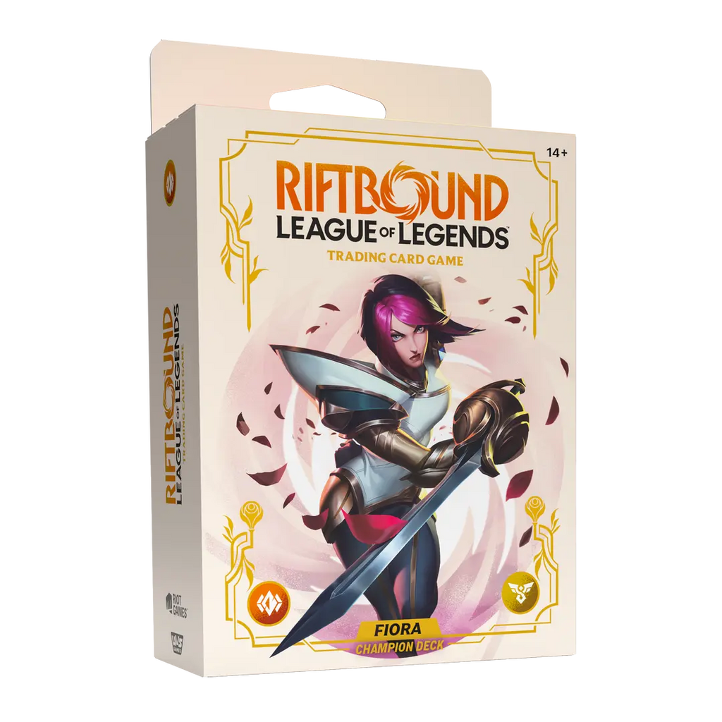 Riftbound Spiritforged Fiora Champion Deck (League of Legends TCG)
