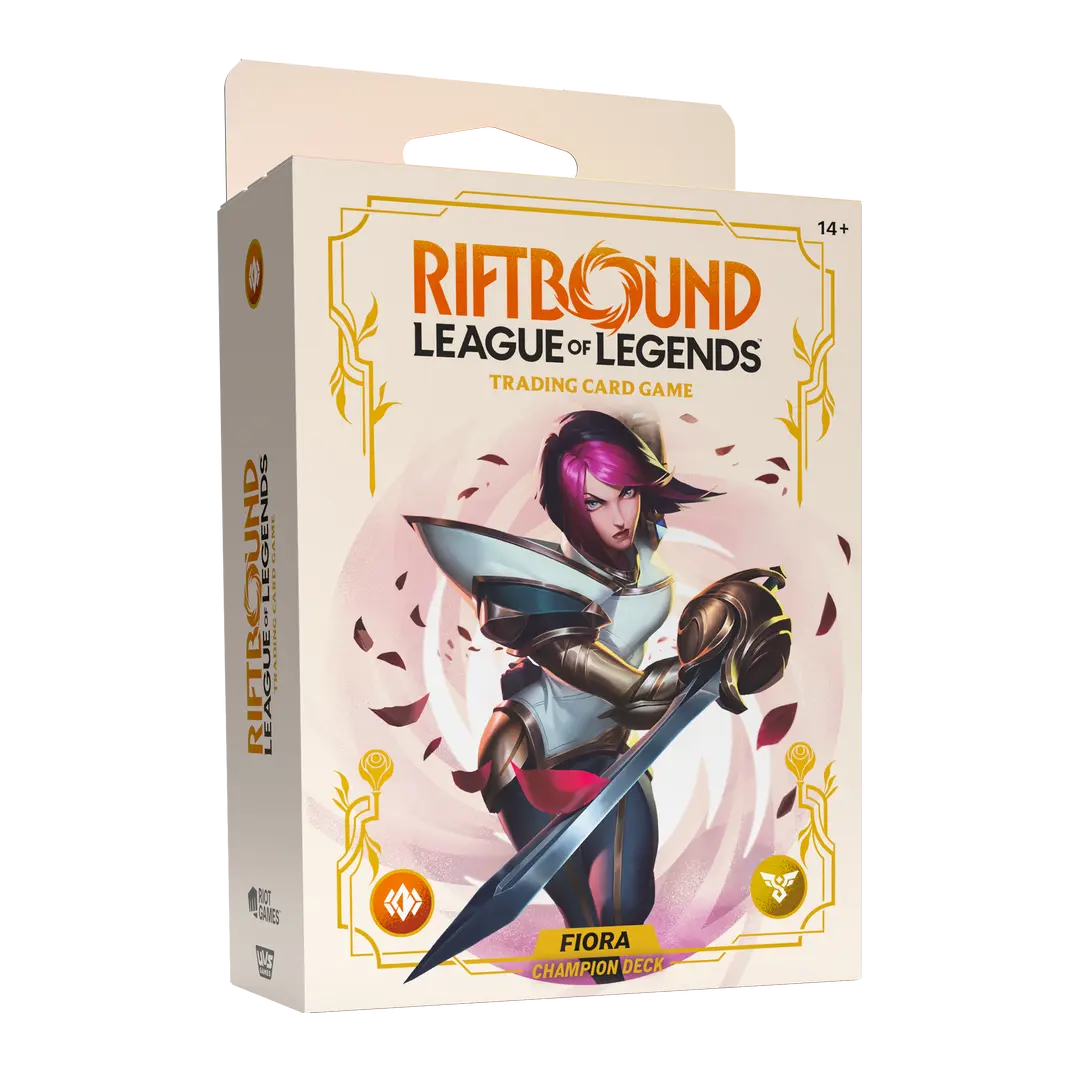Riftbound Spiritforged Fiora Champion Deck (League of Legends TCG)