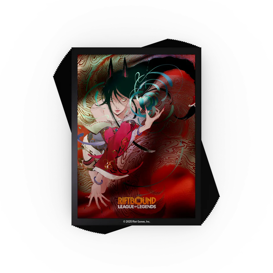 Riftbound Origins Ahri Art Sleeves (100 Pack) (League of Legends TCG)