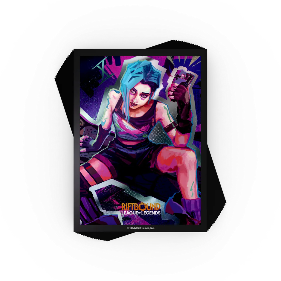 Riftbound Origins Jinx Art Sleeves (100 Pack) (League of Legends TCG)