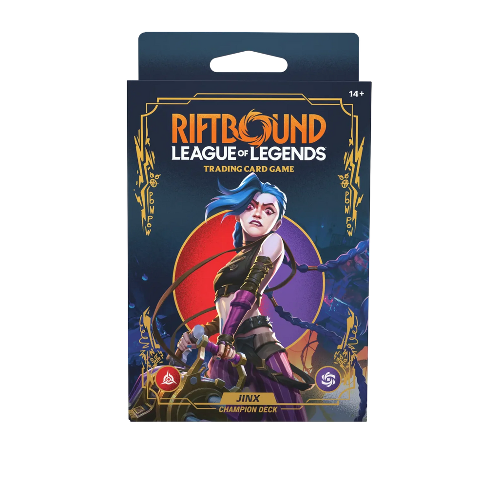 Riftbound Origins Jinx Champion Deck (League of Legends TCG)