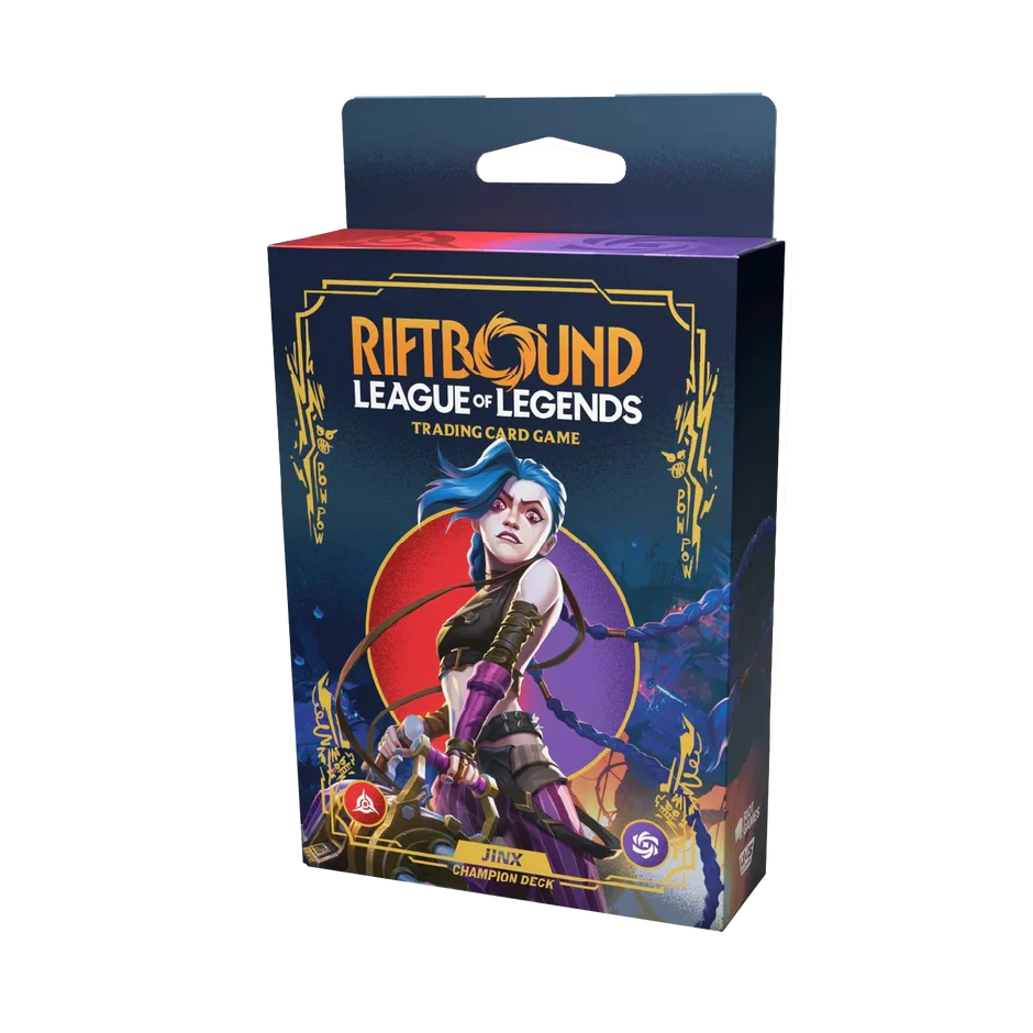 Riftbound Origins Jinx Champion Deck (League of Legends TCG)