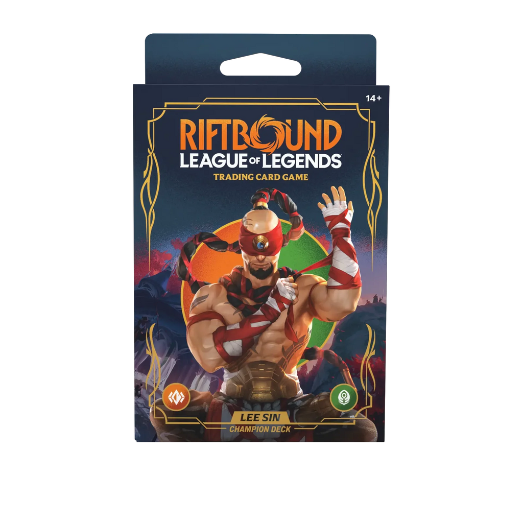 Riftbound Origins Lee Sin Champion Deck (League of Legends TCG)