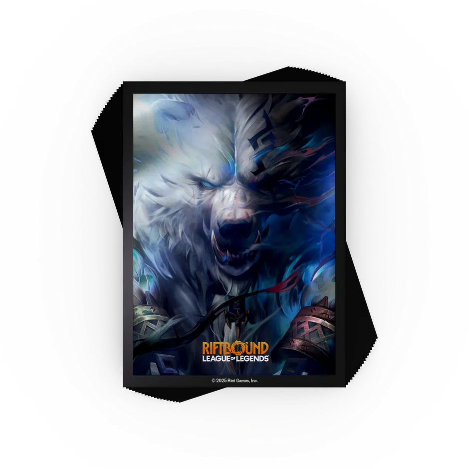 Riftbound Origins Volibear Art Sleeves (100 Pack) (League of Legends TCG)