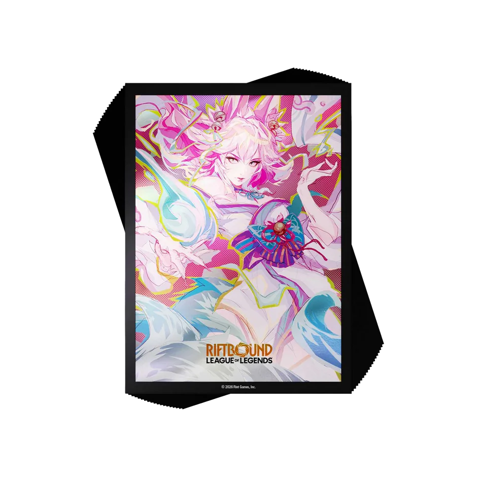 Riftbound Spiritforged Spirit Blossom Ahri Art Sleeves (100 Pack) (League of Legends TCG)