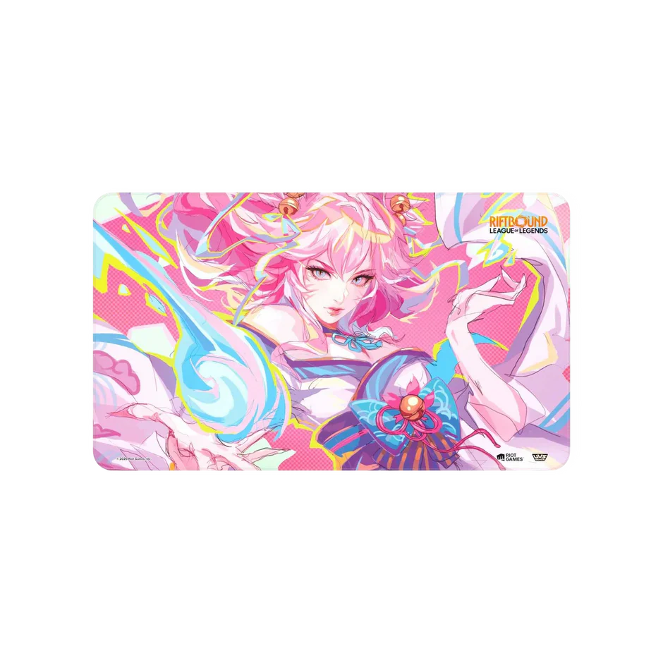 Riftbound Spiritforged Spirit Blossom Ahri Playmat (League of Legends TCG)