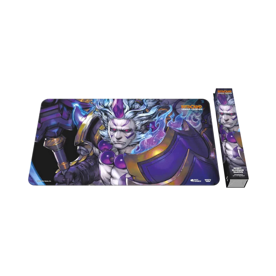 Riftbound Spiritforged Spirit Blossom Darius Playmat (League of Legends TCG)