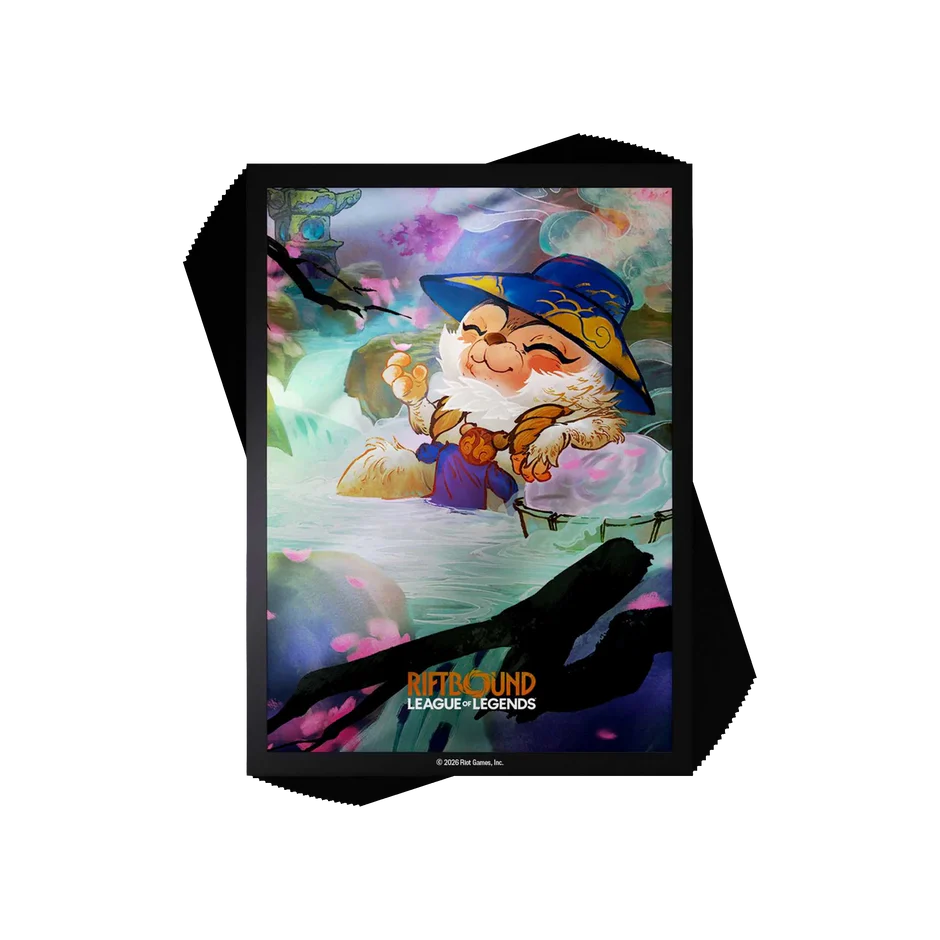 Riftbound Spiritforged Spirit Blossom Teemo Art Sleeves (100 Pack) (League of Legends TCG)