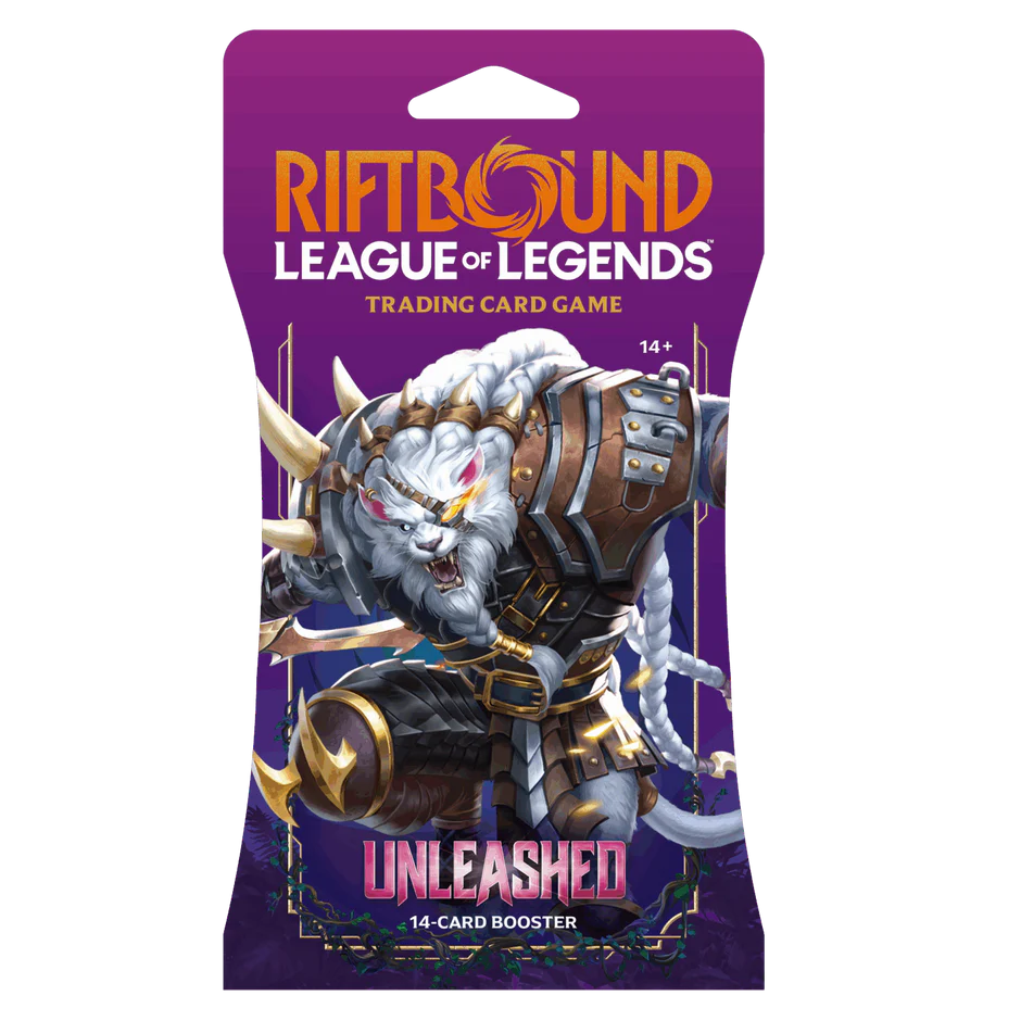 Riftbound Unleashed Sleeved Booster Pack (League of Legends TCG)