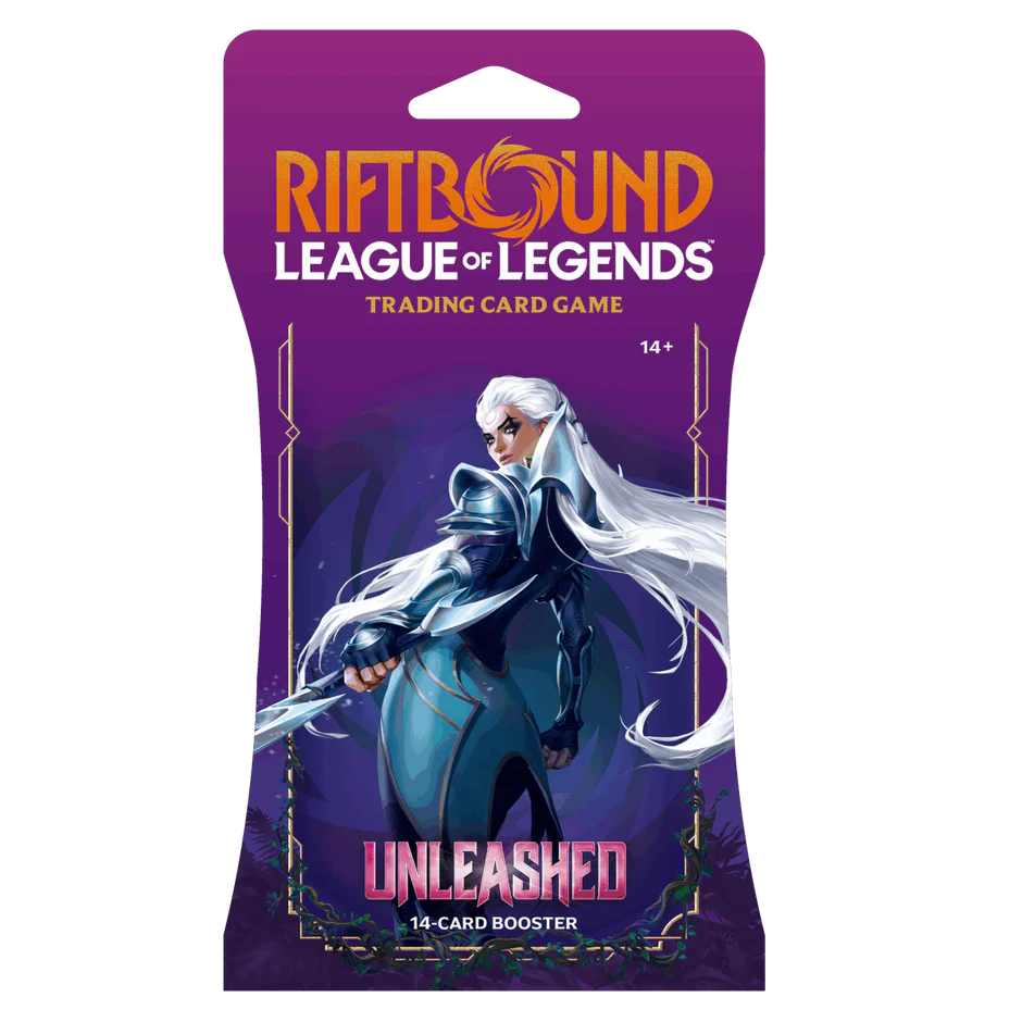 Riftbound Unleashed Sleeved Booster Pack (League of Legends TCG)