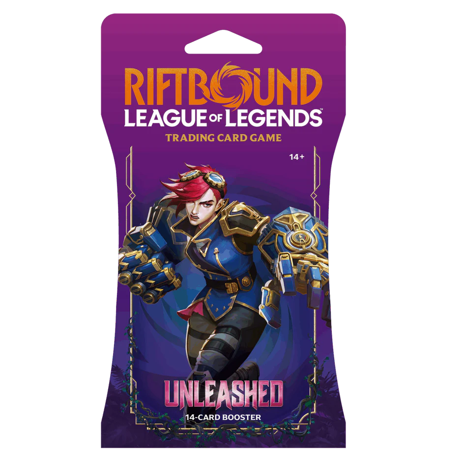 Riftbound Unleashed Sleeved Booster Pack (League of Legends TCG)