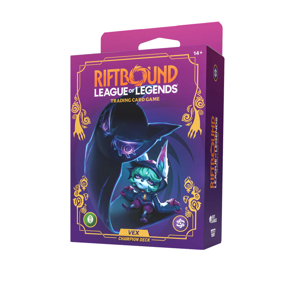 Riftbound Unleashed Vex Champion Deck (League of Legends TCG)