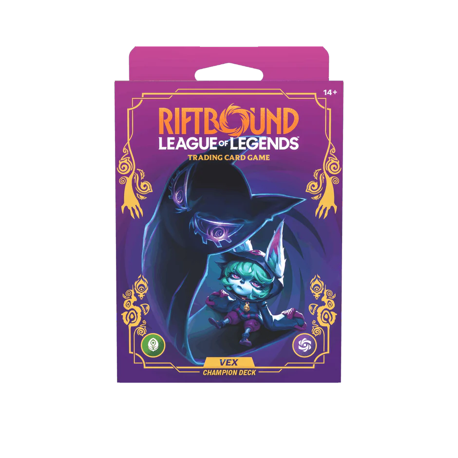 Riftbound Unleashed Vex Champion Deck (League of Legends TCG)