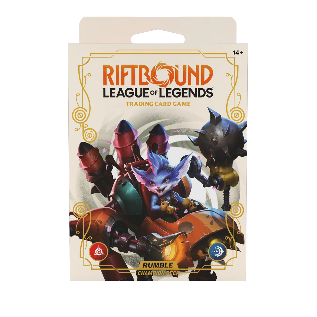 Riftbound Spiritforged Rumble Champion Deck (League of Legends TCG)