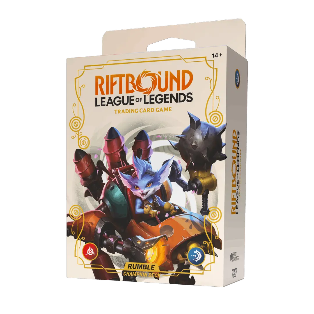 Riftbound Spiritforged Rumble Champion Deck (League of Legends TCG)