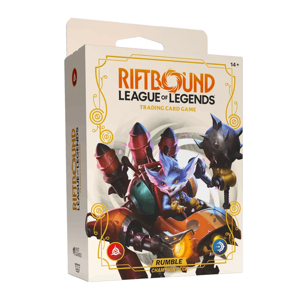 Riftbound Spiritforged Rumble Champion Deck (League of Legends TCG)