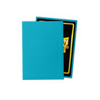 Dragon Shield Matte Standard Size Sleeves — Turquoise (Players' Choice)