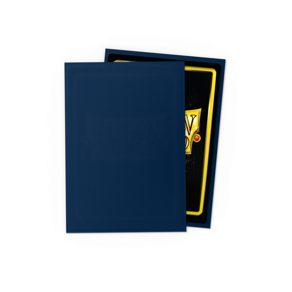 Dragon Shield Matte Standard Size Sleeves — Midnight Blue