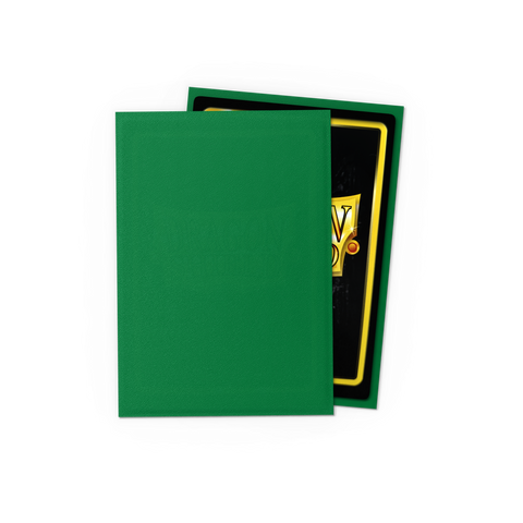 Dragon Shield Matte Standard Size Sleeves — Emerald